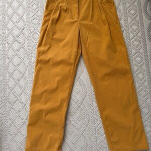 Mustard Yellow Corduroy Pants